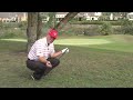 Hitting around Golf Course Obstacles