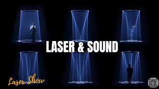 The Curtain of Light – Interactive Laser Installation with 5W Laser & Sound Mapping