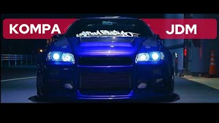 Coldest JDM 🥶 Nissan Skyline R34 😈 KOMPA edit 4k60fps #gtr #edit #skyline #jdm #car