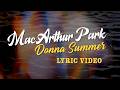 Donna Summer MacArthur Park Lyrics Official Lyric Video 