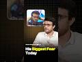 What Actually Scares Sourav Ganguly Now | Sourav Ganguly - Raj Shamani #shorts