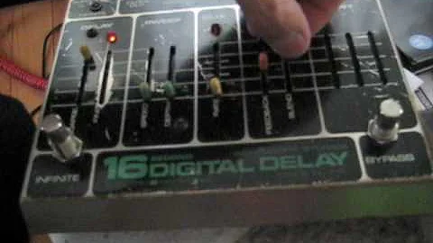 Vintage Electro Harmonix 16 Second Delay as explai...
