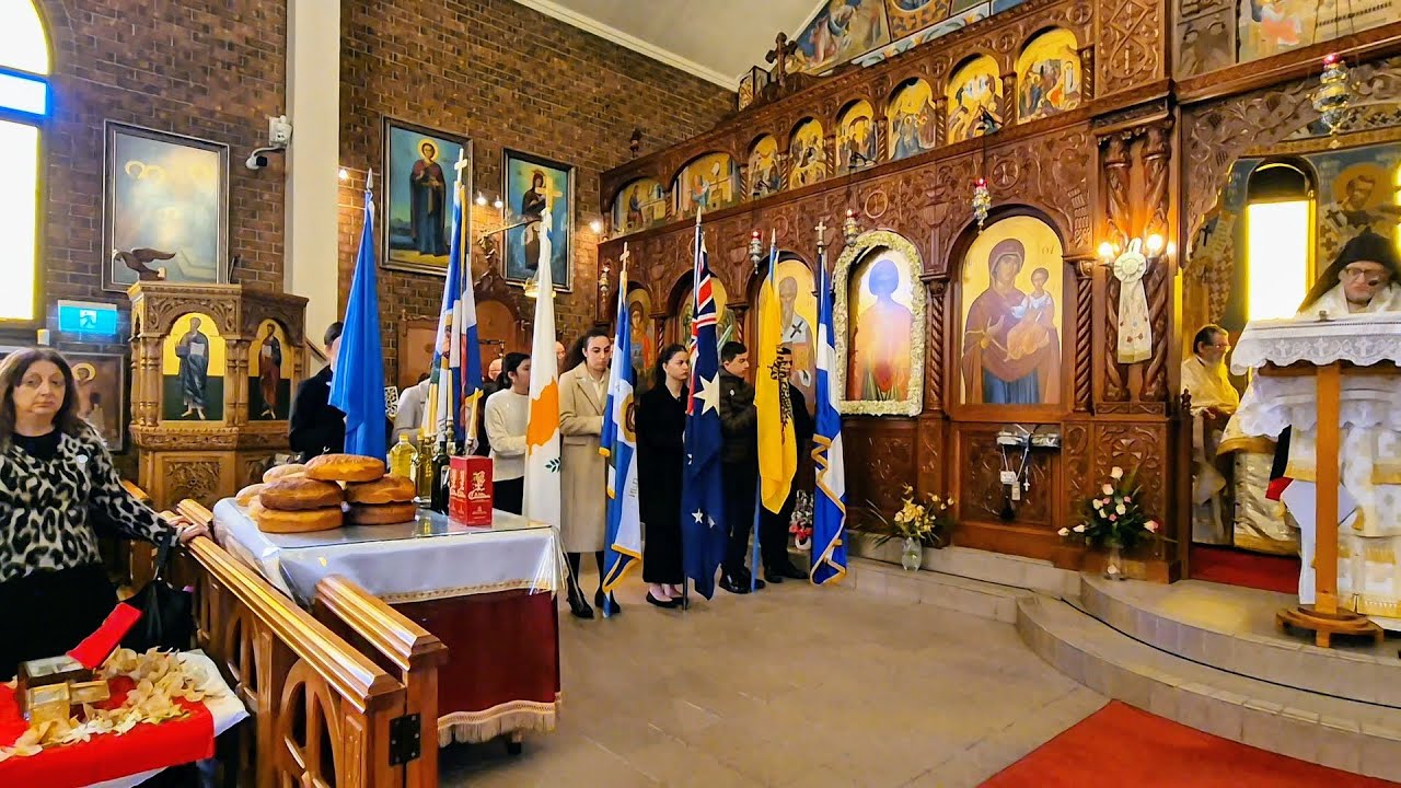 Sermon by bishop Themistocles Adamopoulos,at St.Panteleimon Church,Dandenong,Melbourne Au.