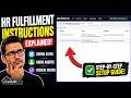 ServiceNow HR Fulfillment Instructions Explained (Step-by-Step Setup)