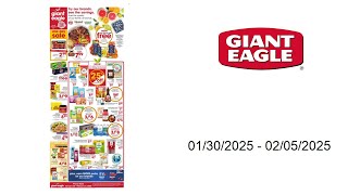 Giant Eagle Weekly Ad - 01/30/2025 - 02/05/2025
