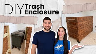 DIY Trash Can Enclosure | Super Inexpensive by NextJeneration 48,695 views 3 years ago 11 minutes, 8 seconds