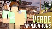 Roblox Verde Application Answers Youtube - verde cafe roblox application answers free robux exploit