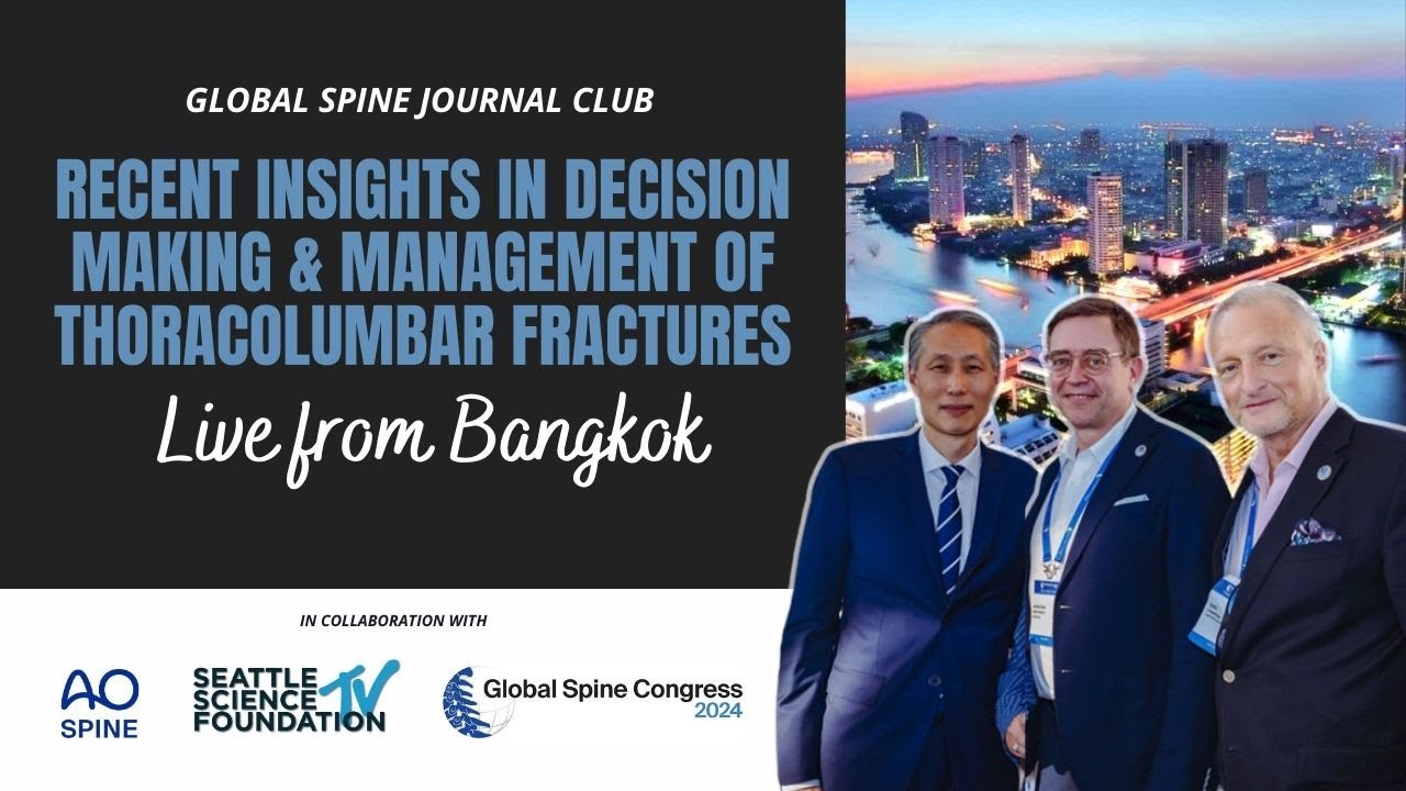 Global Spine Journal Club - Live from Bangkok - YouTube