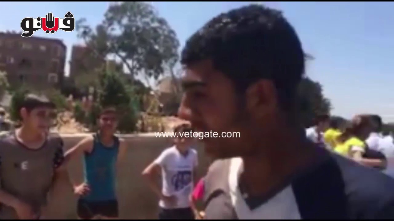 بالفيديو.. شم النسيم في القناطر الخيرية «سباحة بالملابس الداخلية»