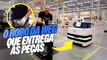 Como a WEG Usa Robôs Autônomos para Otimizar a Logística Interna | Intralogística 4.0
