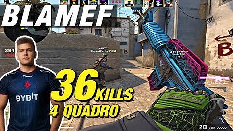 blameF mirage game (36 kills) CSGO blameF POV