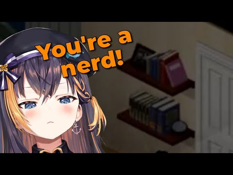 "Damn, This B*tch Is A Nerd!" (is talking to a shelf)【NIJISANJI EN | Petra Gurin】