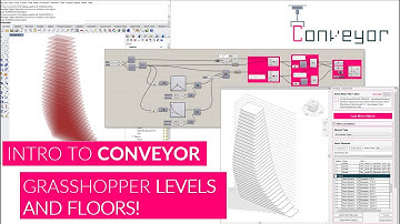 Conveyor Tutorial - Creating Revit Levels and Floors with Grasshopper