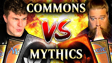 60 Commons Vs. 60 Mythics