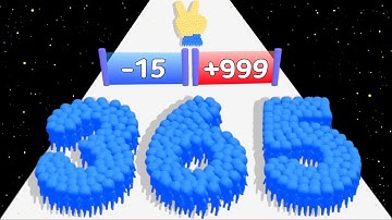 CROWD NUMBER RUN 3D | Count Master Level Up Numbers. New Weapons (Big Update) Gameplay