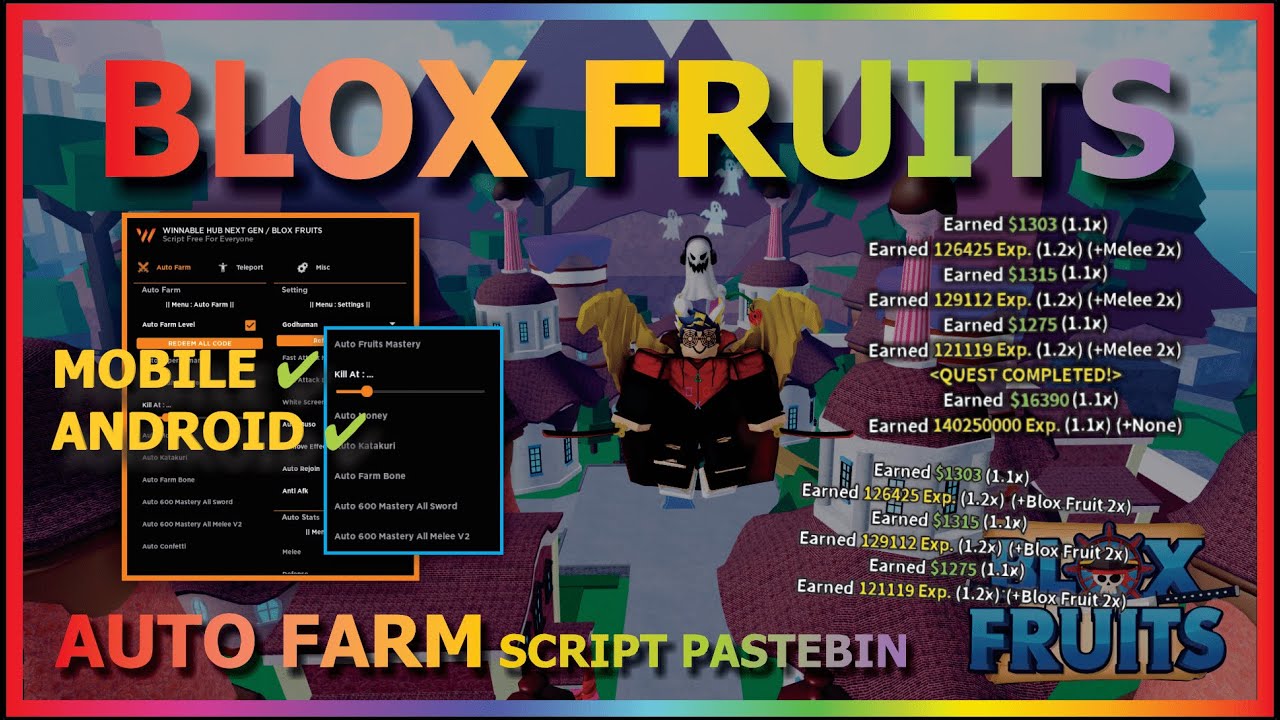 Stream Roblox Blox Fruit Auto Farm Apk from IndiMdiza
