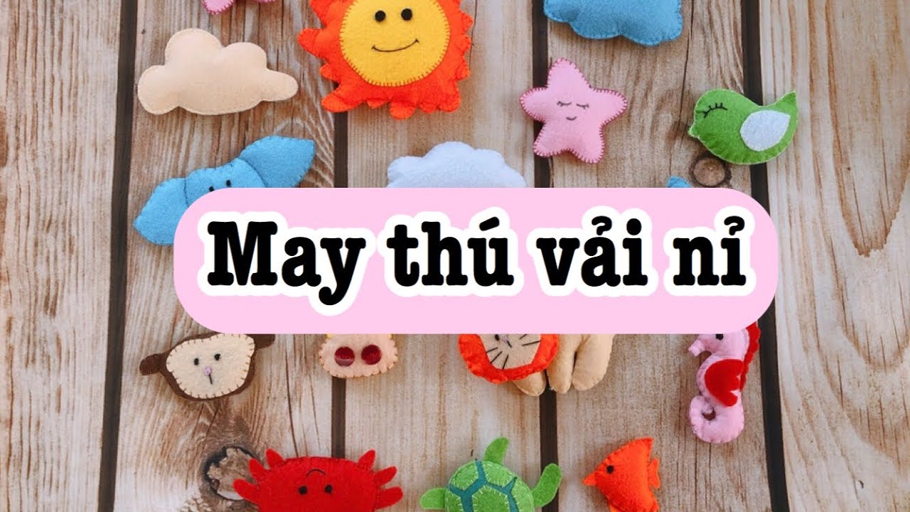 Hướng dẫn cách may đồ chơi 🌵 bằng vải nỉ | Agnes DIY