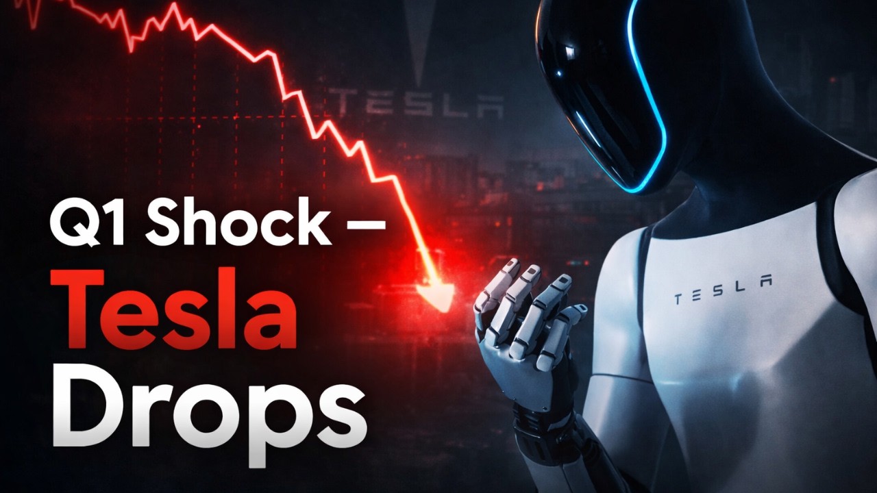 Tesla Q1 Shock: TSLA Stock Drops as AI Shift Begins - YouTube