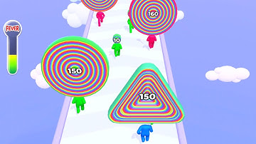 LAYER MAN RUNNER 3D - SATISFYING ASMR GAMEPLAY (COLOR RUN)