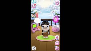 Talking Little Angela Gameplay New Updates Secrets & Challenges Parts 09