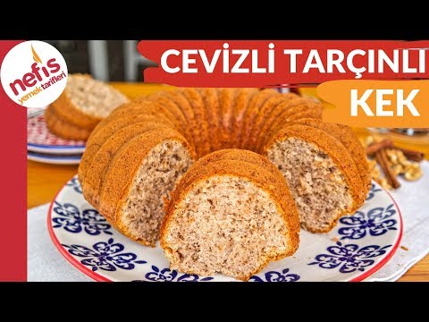 ÇOK KABARAN TAM TUTAN TARİF 👍 Cevizli Tarçınlı Yumuşacık Kek Yapımı