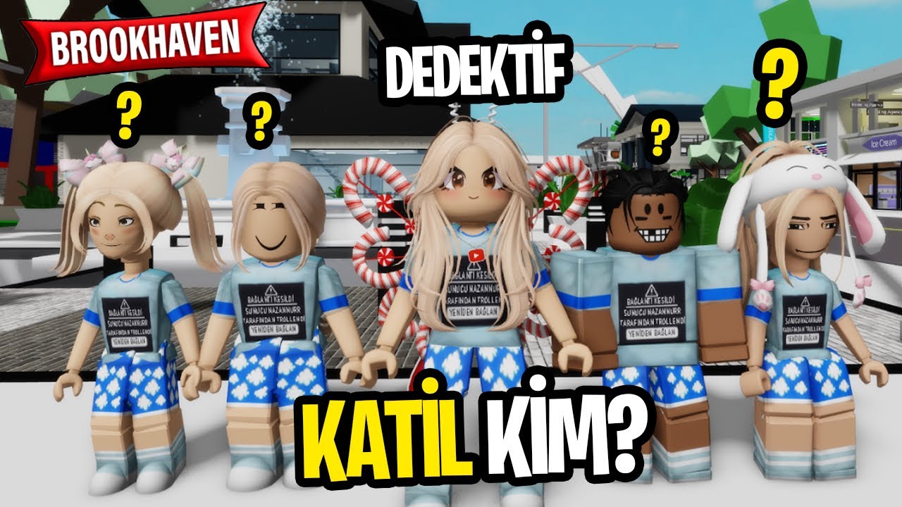 KATİL KİM? Brookhaven’da KATİL ARANIYOR! 😱 roblox brookhaven 🏡rp