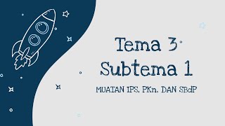 Tematik Kelas 6 Tema 3 Subtema 1 (Muatan PKn, IPS, dan SBdP)