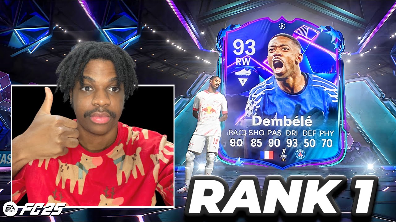 CAN UCL DREAMCHASERS DEMBELE GET ME RANK 1 IN FUT CHAMPS?!? W/ DREAMCHASERS HARRY KANE!!!