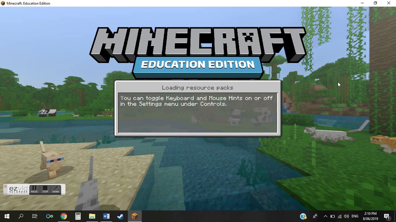 how to make your own account in minecraft education edition