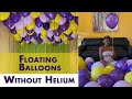 Floating Balloon Without Helium Ceiling Decoration Ideas With Me at Home | HOW TO | DIY