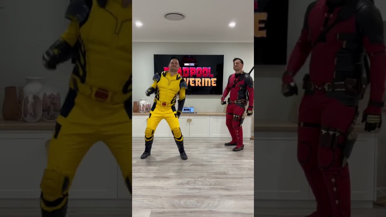 Wolverine does Deadpool Bye Bye Bye NSYNC - Dance #DeadpoolAndWolverine #deadpool #wolverine #trend