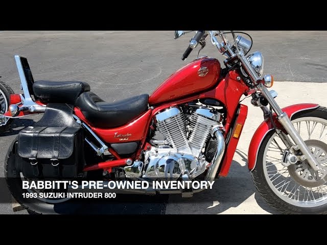 1996 Intruder 800 introduction 