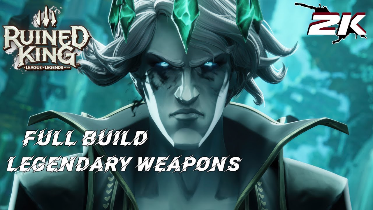 Full Build/Legendary Weapons Boss Fight Ruined King A League of Legends Story [2K]