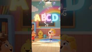 ABCD Song for Kids 🎵 | Learn Alphabet A to Z with Fun Animation 🤩 | Nursery Rhymes