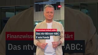 Das ntv-Börsen-ABC: F wie Fonds