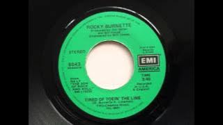 Tired Of Toein' The Line , Rocky Burnette , 1980 Vinyl 45RPM