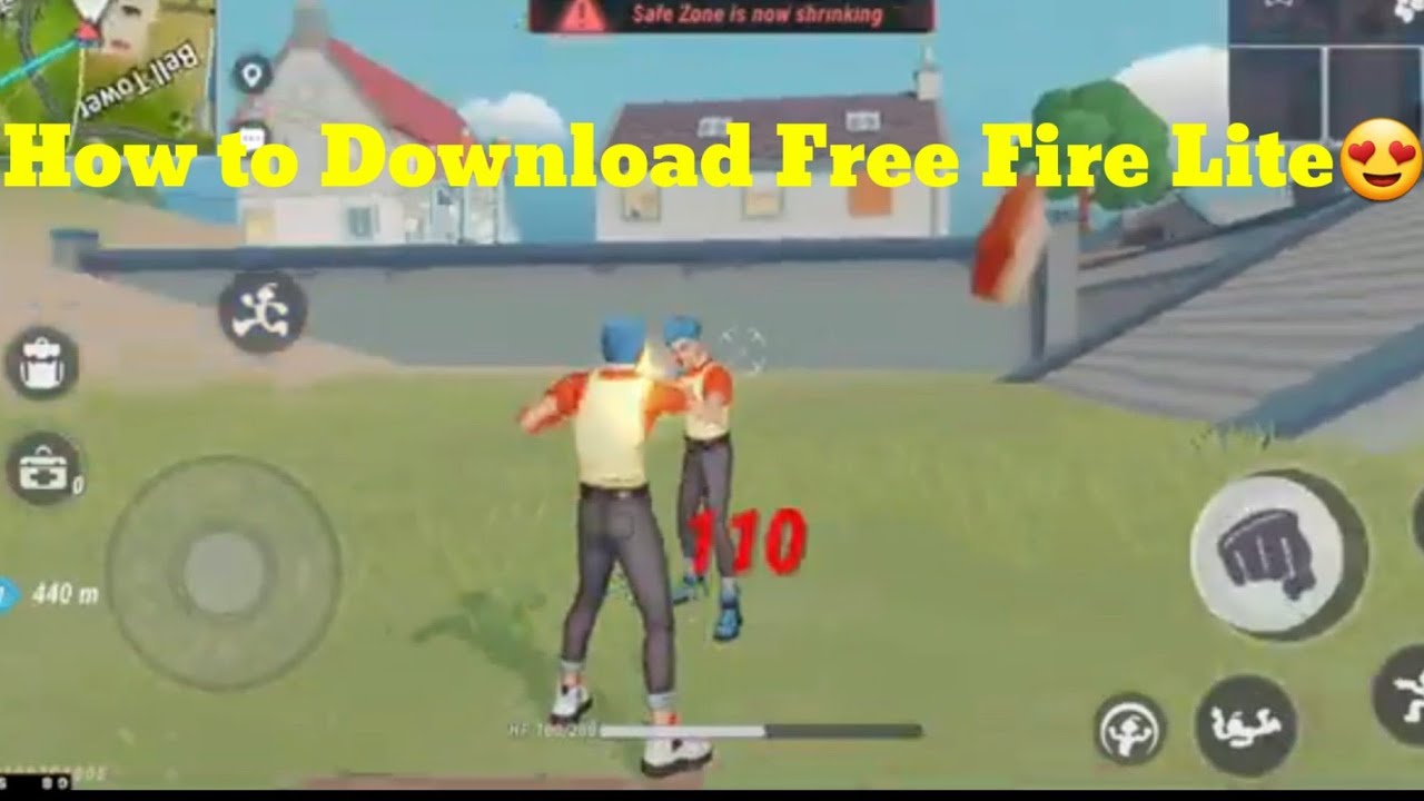 FREE FIRE LITE GAMEPLAYHOW TO DOWNLOAD FREE FIRE LITEFIRE FIRE LITE