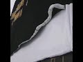 لحظة تغيير كسوة الكعبة المشرفة         