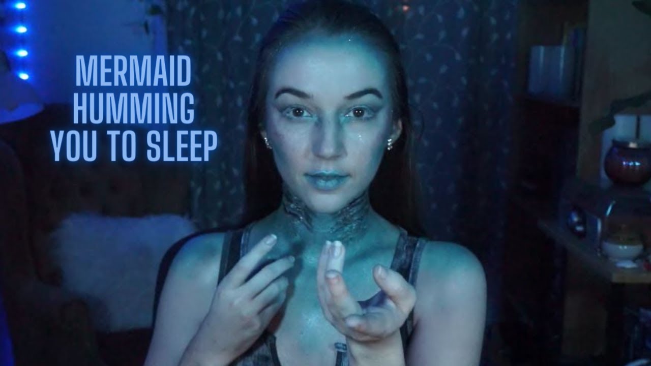 ASMR 🧜🏻‍♀️ Mermaid Humming you to Sleep [relaxing humming with reverb