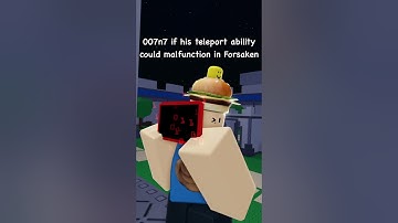 Noli VS 007n7 be like 😭 | FORSAKEN ANIMATION #forsaken #roblox