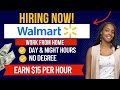 🔥URGENT! $15/HR WALMART REMOTE JOBS ONLINE| HIRING ALL SHIFTS | WORK FROM HOME