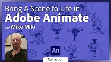 Bring A Scene to Life in Adobe Animate with Mike Milo
