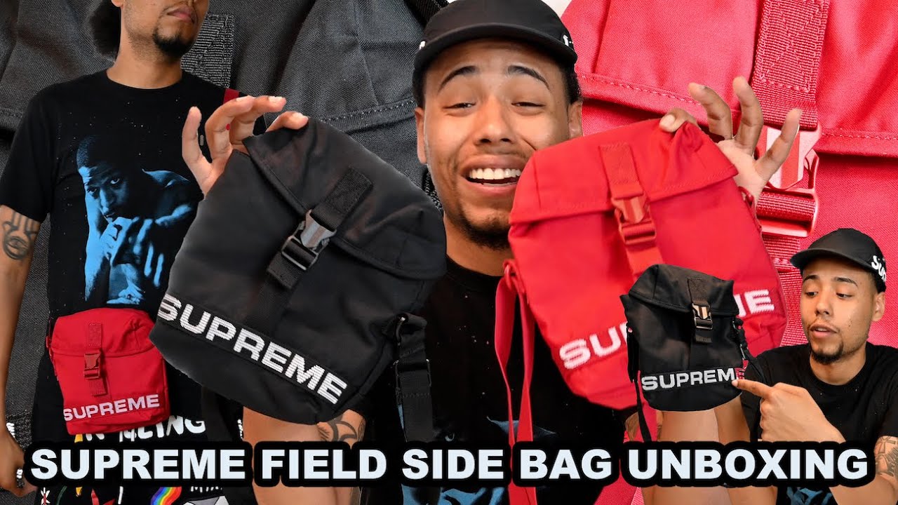 Supreme Field Side Bag Unboxing