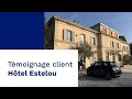 Ref:POqmic6GeHo Des bornes de recharge publiques pour la client�le de l h�tel estelou � sommi�res