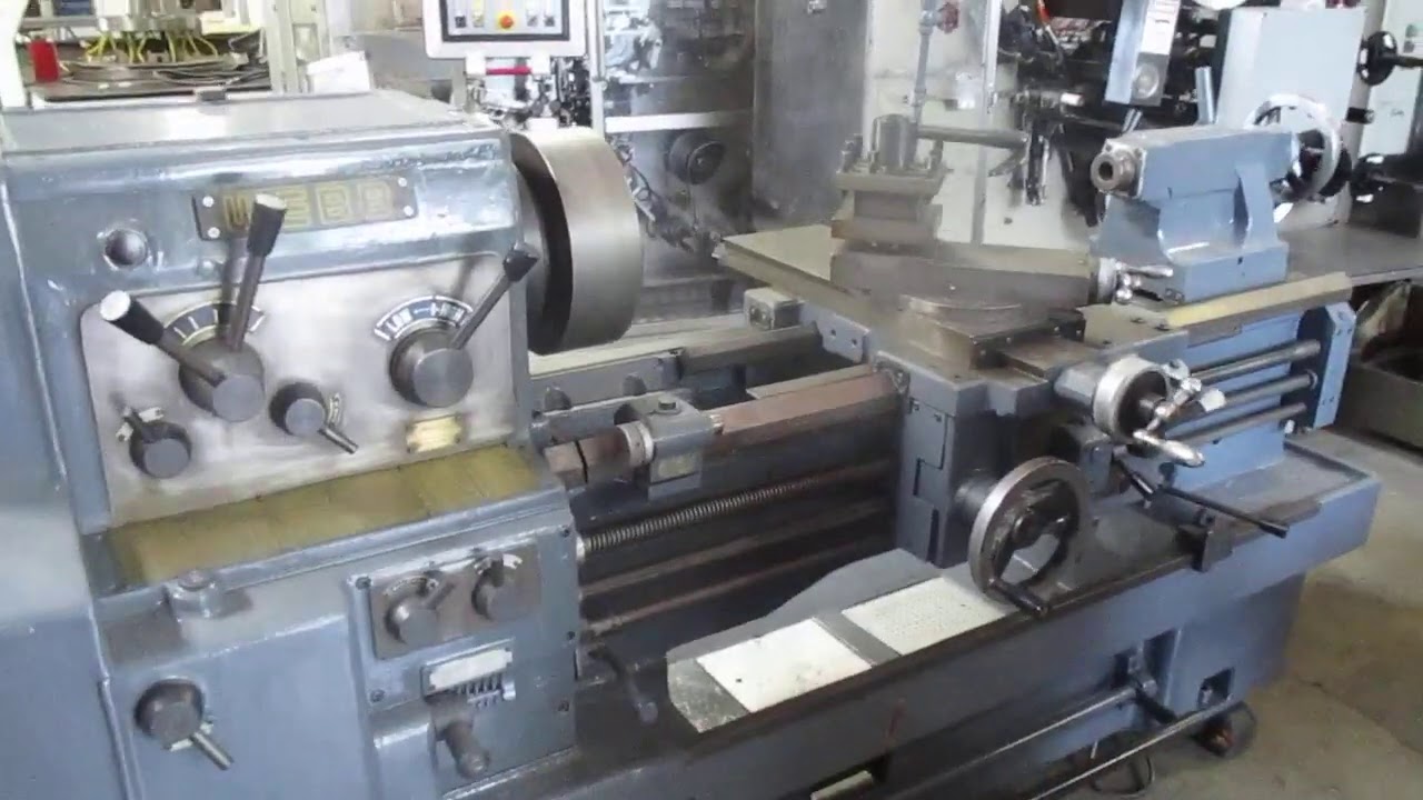 WHACHEON / WEBB 17 X 40 GAP BED ENGINE LATHE MODEL 17G X 40 WITH 3 JAW CHUCK A