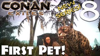 PET JAGUAR! - Conan Exiles #8 (Season 3)