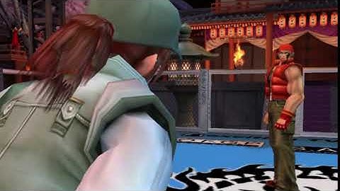 KOF Maximum Impact 2 - Fio vs Ralf (Special Intro)