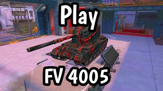 play FV4005 tank  |WOTB| replay
