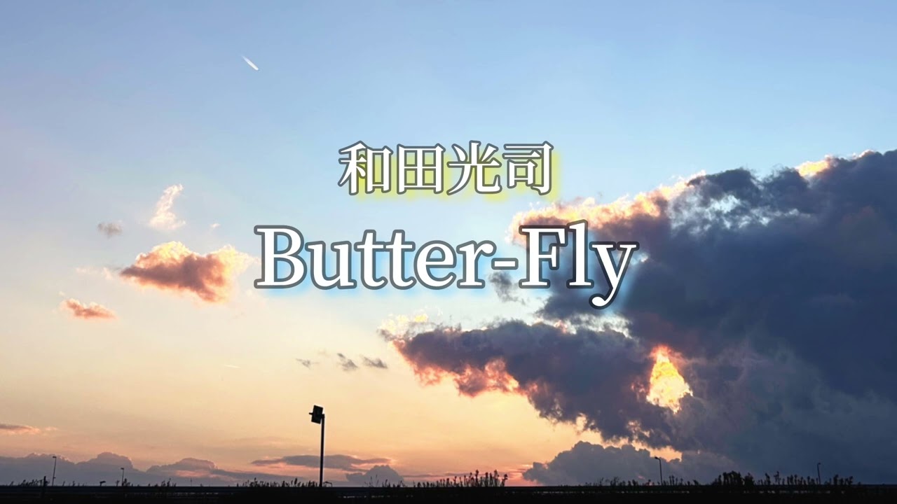 『風上の丘から』和田光司 Butter-Fly／和田光司（フル） - YouTube