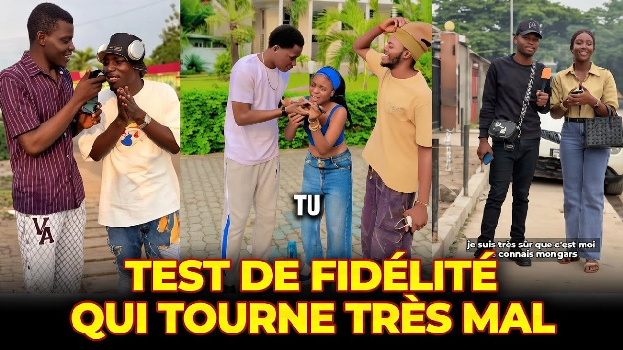 Test de fidélité qui tourne très mal regarde la vidéo jusqu'à la fin 